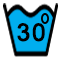 Schonend bei max. 30 °C wasche